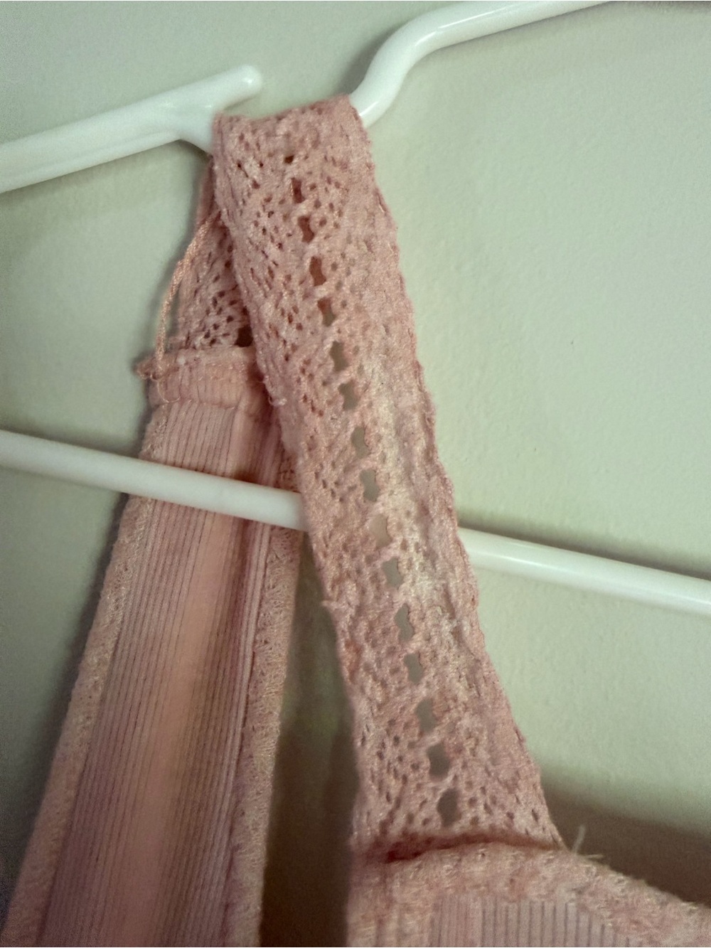 POL Pink Relaxed Fit Two-Tone Waffle Knit Tunic Tank Top L Large - Picture 3 of 6